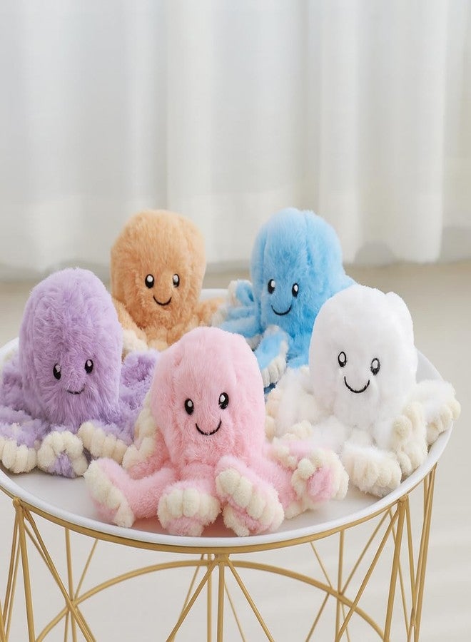 DTR Creation Cute Cartoon Octopus Stuffed Animals Octopus Plush Doll Toys Plushies Toys Gift Sea Stuffed Toys for Kids and Lovers Home Decor (multicolor-1pc 40cm) - Image 4